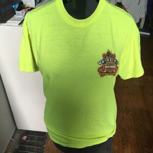 Harley Davidson lemon Worth KC Moto T-shirt